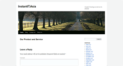 Desktop Screenshot of instantit.asia