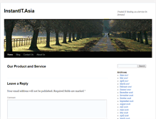 Tablet Screenshot of instantit.asia